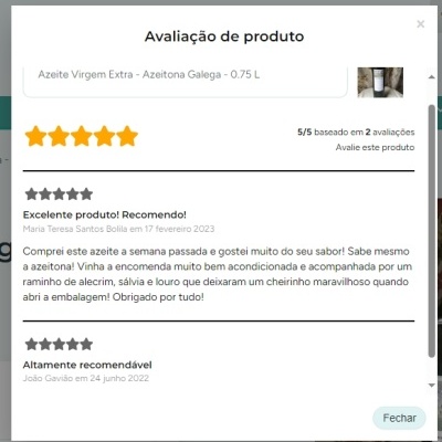 Azeite Virgem Extra - Azeitona Galega - 0.75 L Azeite Virgem Extra - Azeitona Galega - 0.75 L