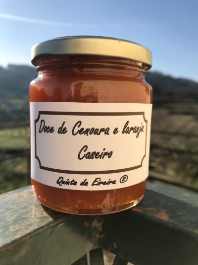 Doce de Cenoura e Laranja