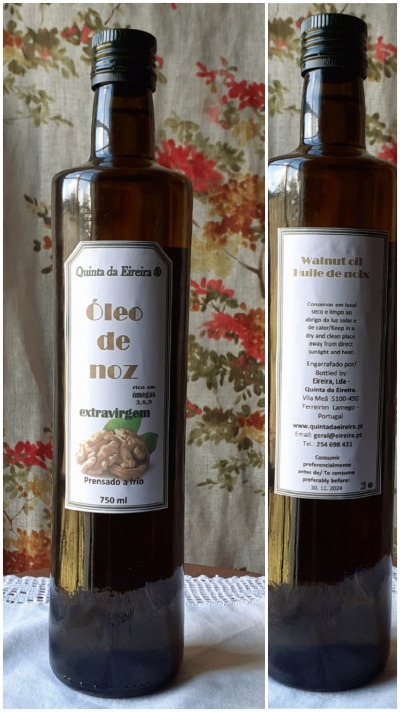 Óleo de Noz Extra Virgem - 750 ml