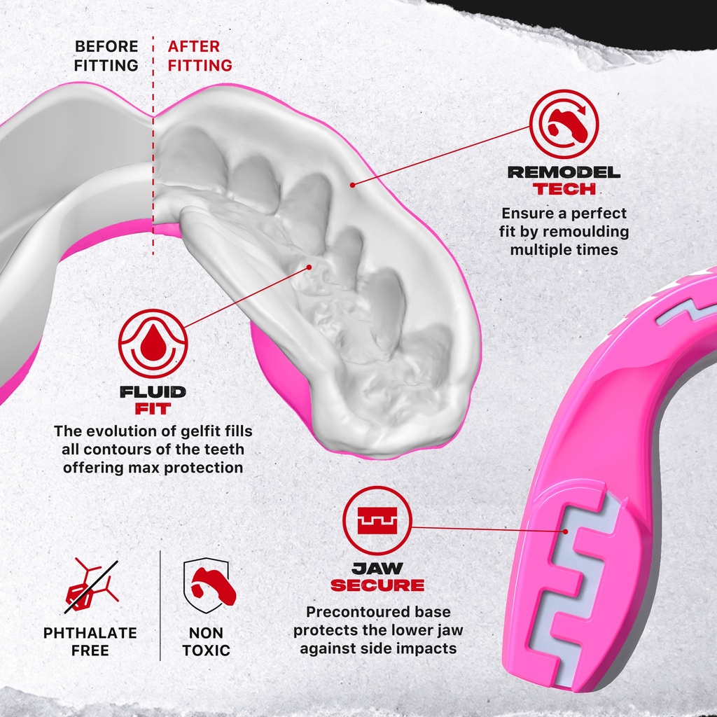 Boquilha SAFEJAWZ Extro Viper - Rosa