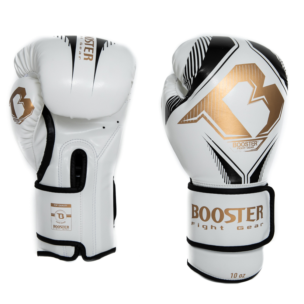 Luvas Booster Fight Gear Bangkok Series - Branco
