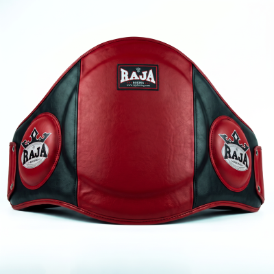 Escudo abdominal RAJA Vermelho- Pele
