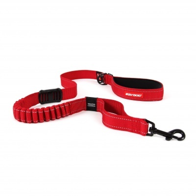 Ezydog Zero Shock Trela 120cm para cão (Vermelho)