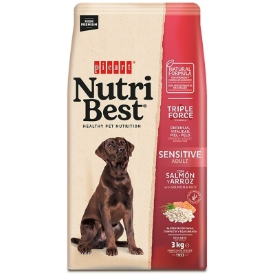 Picart NutriBest Cão Sensitive - Salmão e Arroz