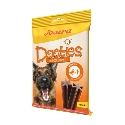Josera Denties - Snack Dentário (Pato e Cenoura)