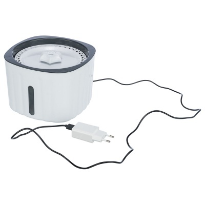 Fonte de Água "Flower" 2L (Branco/Cinza)