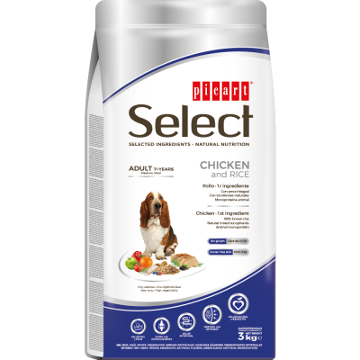 Picart Select Cão Sénior - Frango e Arroz
