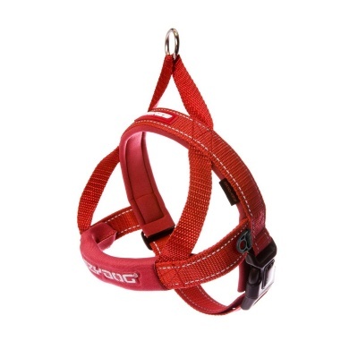 Ezydog Quick Fit Peitoral para cão (Vermelho)