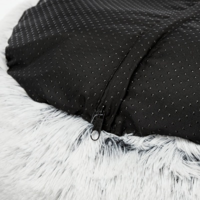 Cama "Harvey" (branco/preto)