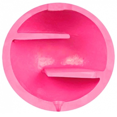 Bola para Snacks "Snacky-Labirinto" (Vermelho - 9cm)