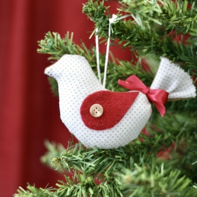 Enfeites de Natal Solidários