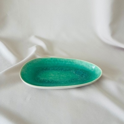 Travessa Verde 24cm - Coleção Terra