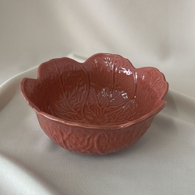 Saladeira Couve Laranja | D.22 cm