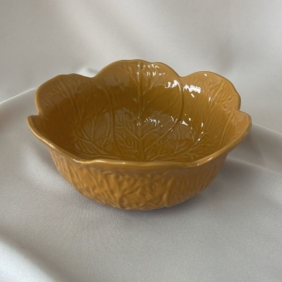 Saladeira Couve Amarela | D.22 cm