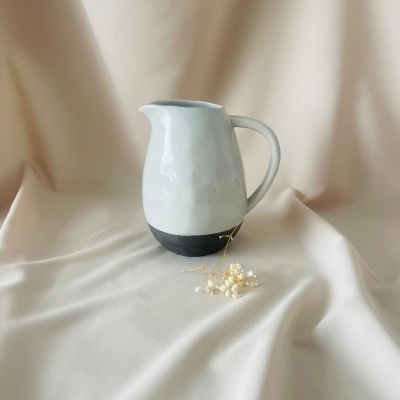 Jarro Redondo Branco