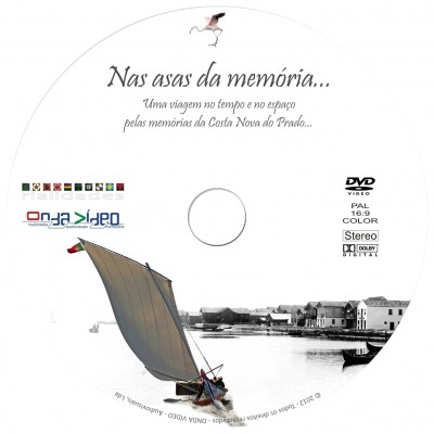 DVD VÍDEO "nas asas da memória"