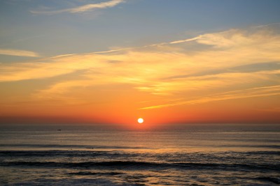 Pôr do Sol na Costa Nova do Prado