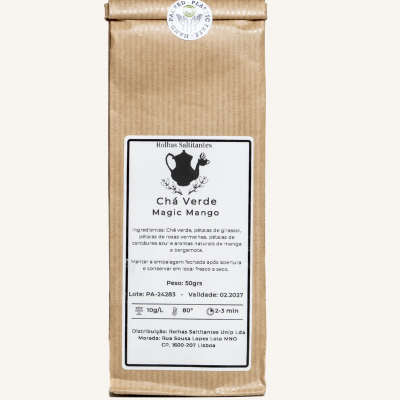 Chá Verde Magic Mango 50g