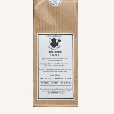 Infusão de Flores de Hibisco 50g