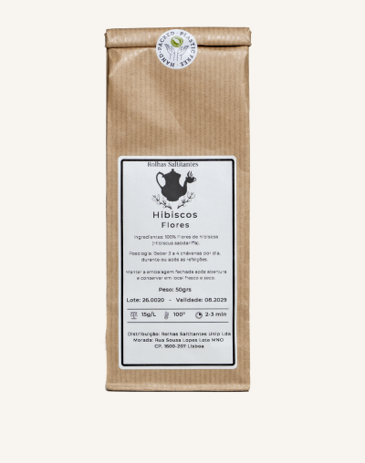 Infusão de Flores de Hibisco 50g