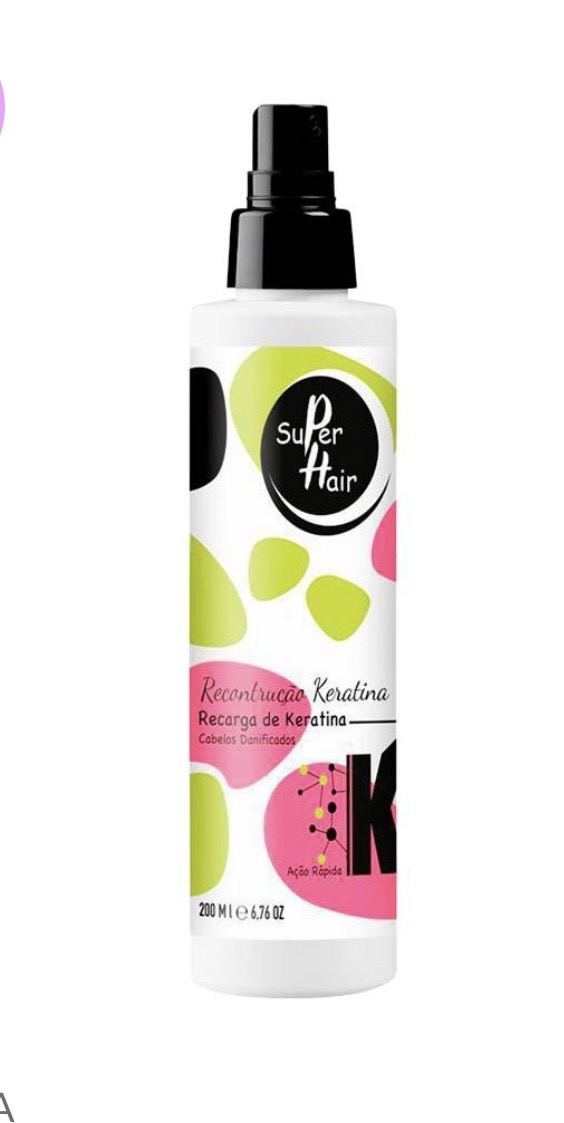 Super Hair Recarga de Keratina para Cabelos Danificados 200ml Super Hair Recarga de Keratina para Cabelos Danificados 200ml