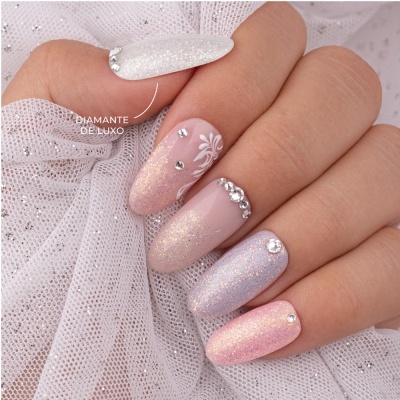 VERNIZ GEL INOCOS DIAMANTE DE LUXO