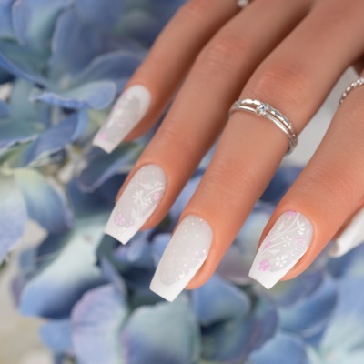 POTAL FLAKE INOCOS BRANCO LEITOSO COM FLOCOS PRATA