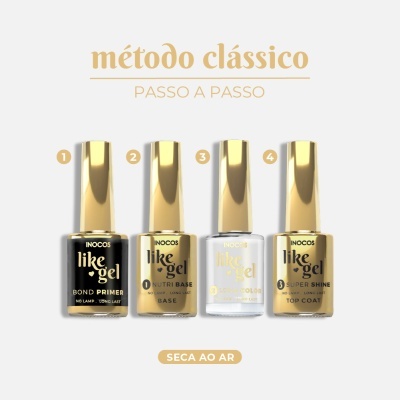 LIKE GEL INOCOS 101 BRANCO OPACO