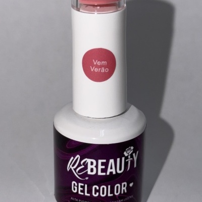 Verniz de Gel REbeauty – Vem Verão | Rosa Coleção Sabor de Verão