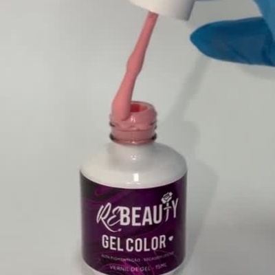 Verniz de Gel REbeauty – Doce Pecado | Rosa Baby Coleção Sabor de Verão