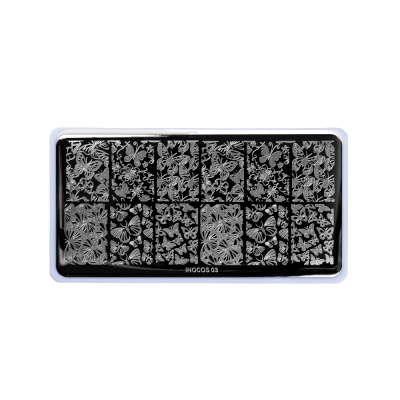 PLACA DE CARIMBOS INOCOS 03 BUTTERFLY