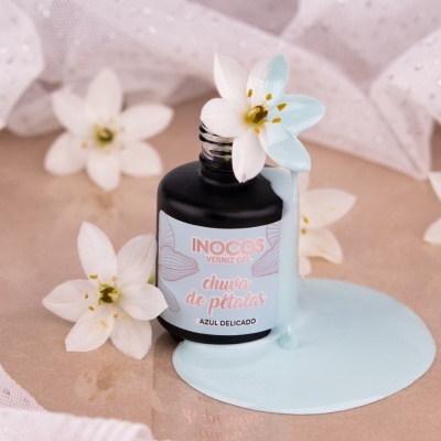 VERNIZ GEL INOCOS CHUVA DE PÉTALAS