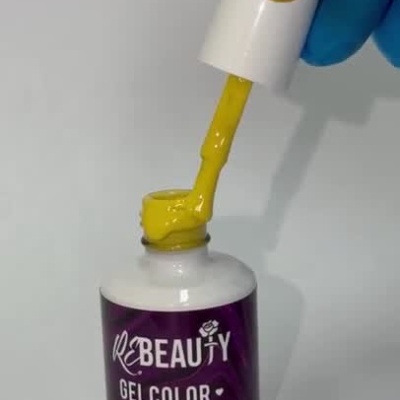 Verniz de Gel REbeauty – Ai Que Limão | Amarelo Vibrante Coleção Sabor de Verão