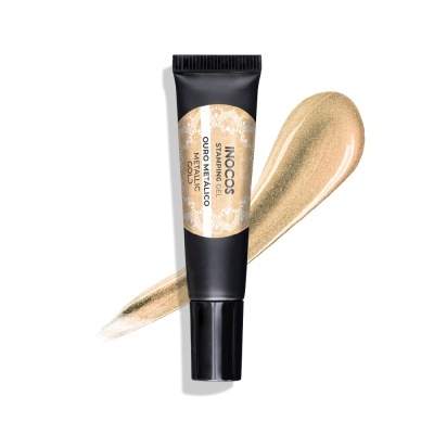 STAMPING GEL INOCOS OURO METÁLICO