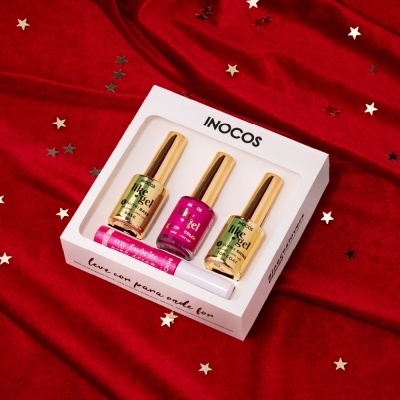 KIT INOCOS PINK DREAM LIKE GEL & GLOSS