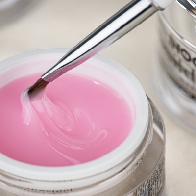 BUILDER GEL INOCOS ROSA LEITOSO INTENSO DE MÉDIA VISCOSIDADE 30G