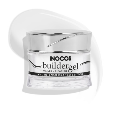 BUILDER GEL INOCOS BRANCO LEITOSO INTENSO DE MÉDIA VISCOSIDADE 50G