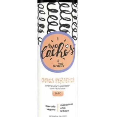 Creme para Pentear Cachos Perfeitos LOVE CURLS Griffus 420 g