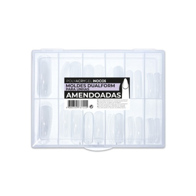 MOLDES INOCOS DUALFORM TIPS PARA UNHAS AMENDOADAS