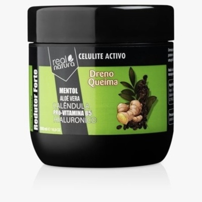 Celulite Ativo Dreno Queima - real natura 500ml