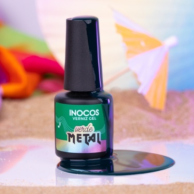 VERNIZ GEL INOCOS VERDE METAL