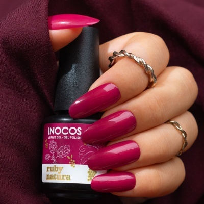 VERNIZ GEL INOCOS RUBY NATURA
