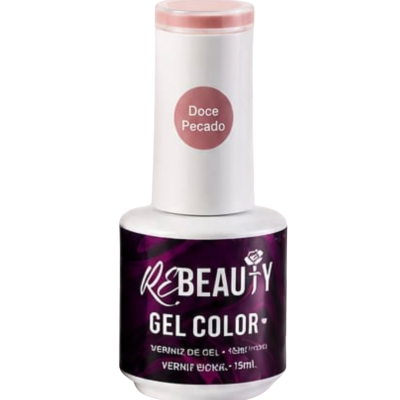 Verniz de Gel Rebeauty – Doce Pecado | Nude Rosado Coleção Sabor de Verão