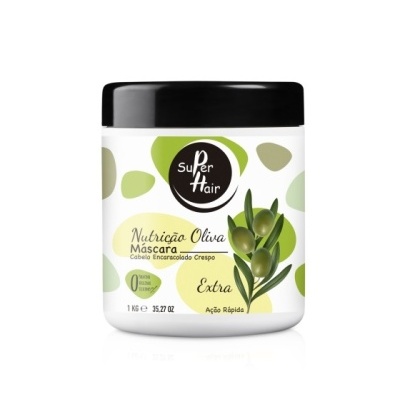 MÁSCARA NUTRIÇÃO OLIVA CABELO ENCARACOLADO CRESPO 1KG
