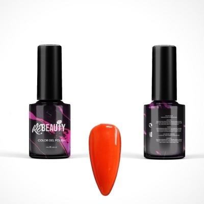 REBEAUTY VERNIZ GEL Laranja Neon 085