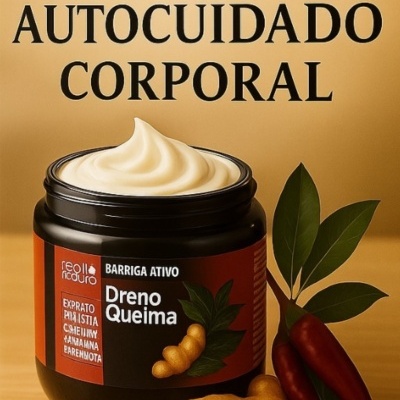 DRENOQUEIMA BARRIGA ATIVO 500ML  - O INÍCIO DA SUA TRANSFORMAÇÃO COMEÇA AQUI!