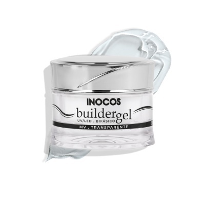 BUILDER GEL INOCOS TRANSPARENTE DE MÉDIA VISCOSIDADE 30G