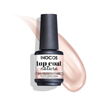 TOP COAT INOCOS BAUNILHA NATURAL