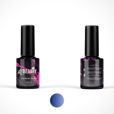 REBEAUTY VERNIZ GEL Azul Escuro Metalico 112