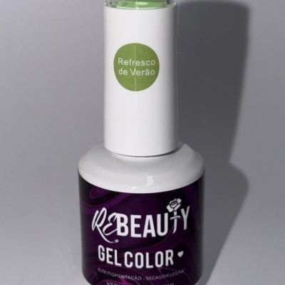 Verniz de Gel Rebeauty – Refresco de Verão | Verde Neon Coleção Sabor de Verão